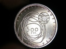 2001 Portugal, 500 Escudos Silver coin European Culture Capital 0.5 silver (ii)