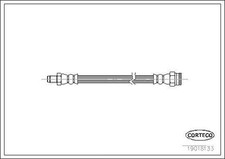 Flexible de frein Fiat TEMPRA