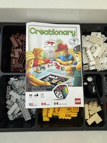 LEGO &bull; Creationary &bull; Buildable Game &bull; 3844 Instruction Manual &bull;  100% Complete