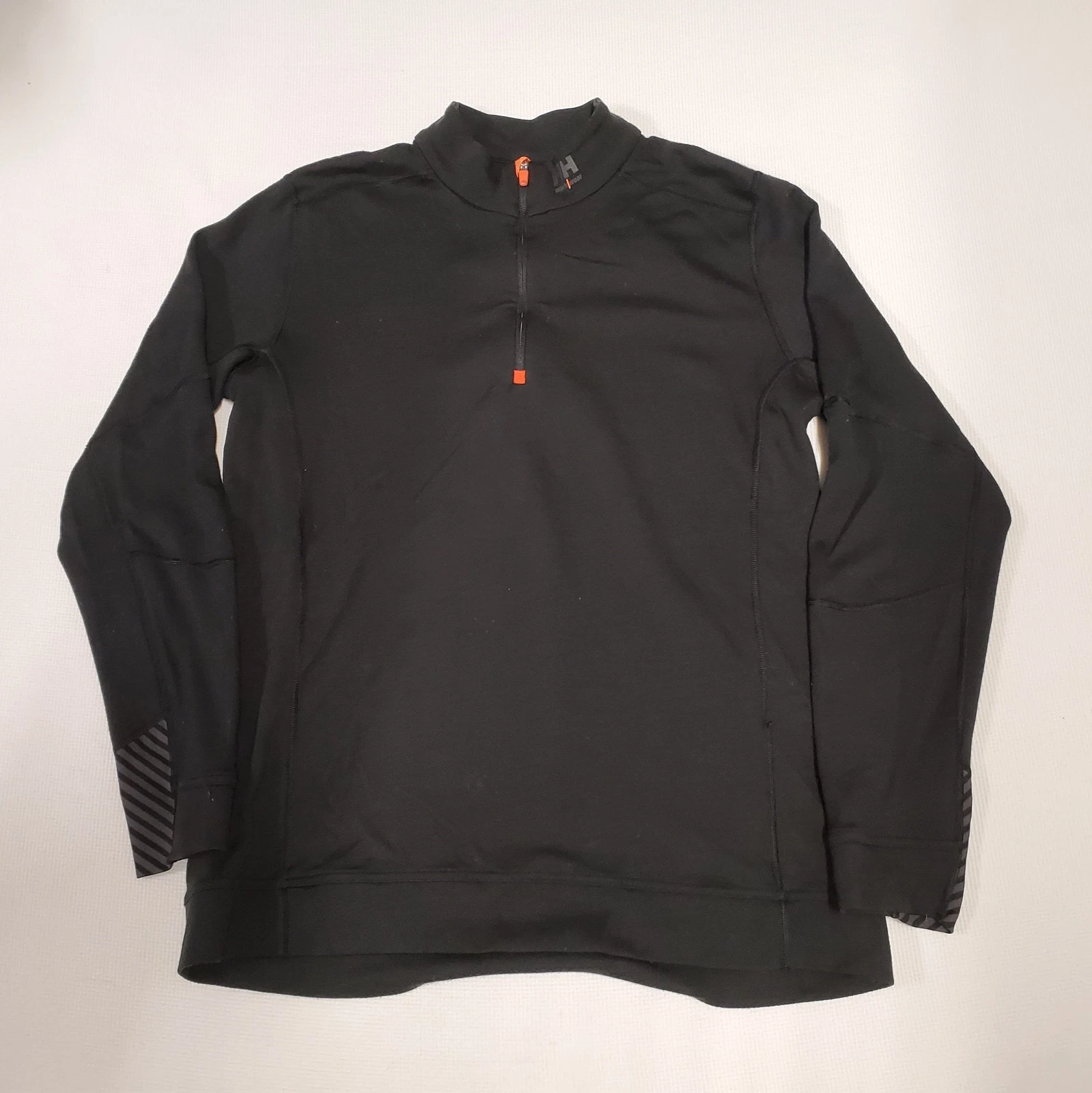 Helly Hansen Black Lifa Base Layer Merino Half Zip work wear 2X Womens READ