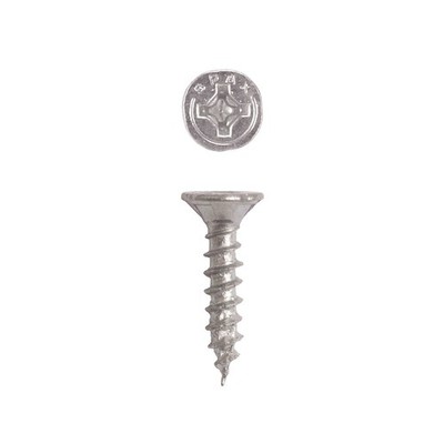 SPAX 4101010400162 Zinc-Plated Flat Head Multi-Material Screws #8 x 5/8 L in.