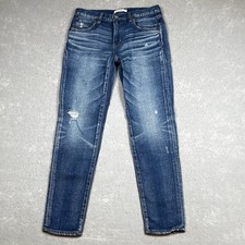 MOUSSY Vintage Jeans Womens 27 Blue Distressed Skinny Howa Pockets Inseam 26 in