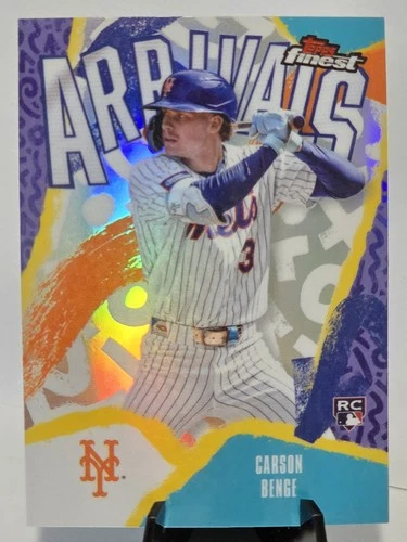 2026 Topps Finest Carson Benge Refractor (RAW)