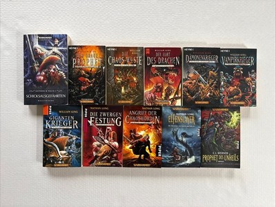 Gotrek & Felix Band 1 - 10 + Prophet d. Unheils deutsch Warhammer Heyne Piper BL