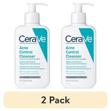 CeraVe Acne Control Cleanser 2 Pack 2 Salicylic Acid Face Wash