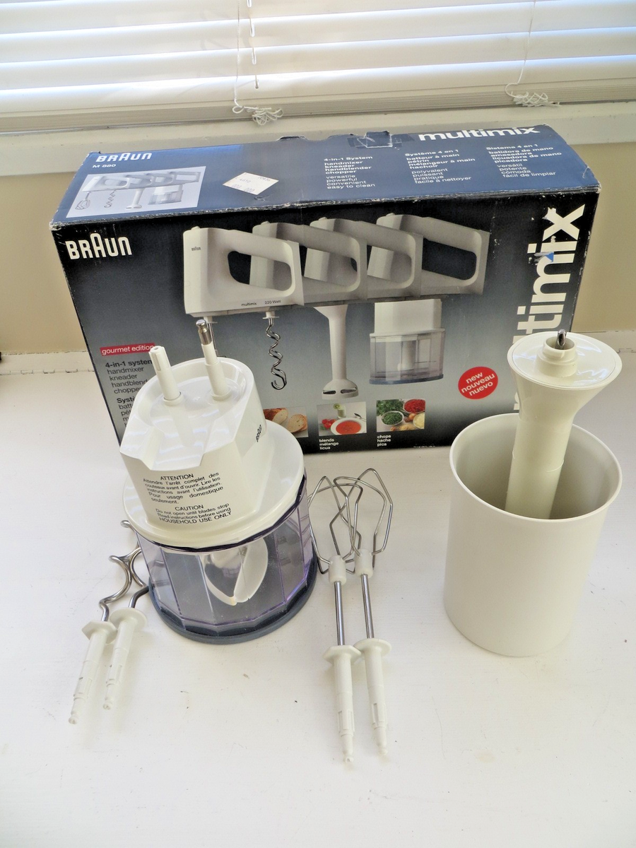 Braun Multimix Attachments M880 ONLY in Box | eBay