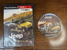 Jeep Thrills For PlayStation 2 PS2 Racing With Case Very Good 9E