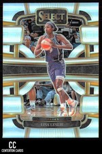 2024 Panini Select WNBA #97 Lisa Leslie Prizms Silver Los Angeles Sparks