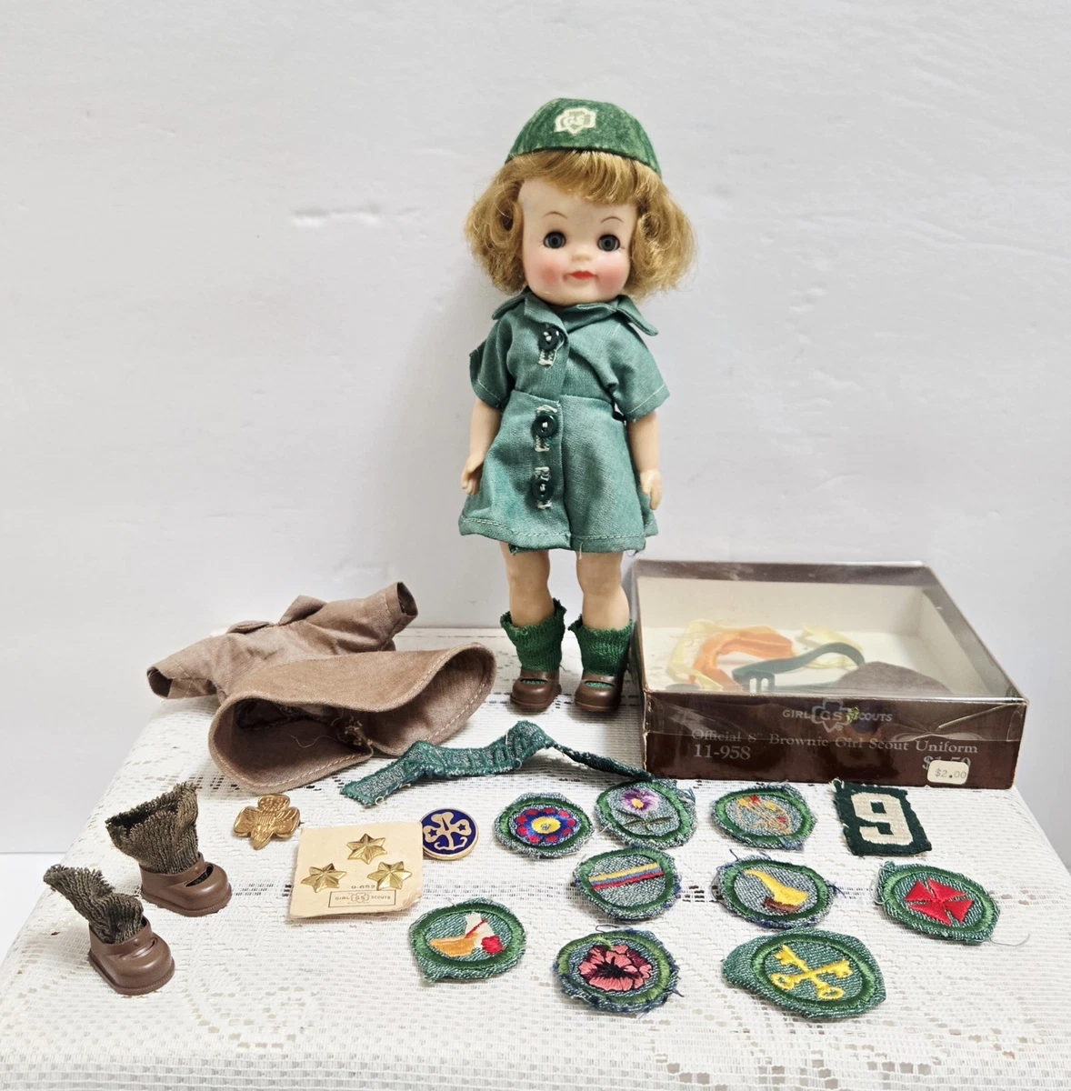 ビンテージ エファンビー ガール スカウト ドール ブラウン effanbee Effanbee 1965 for sale | eBay