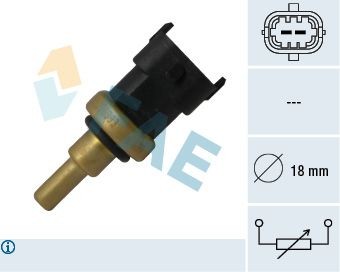 FAE Sensor, KüHlmitteltemperatur 33495 FüR Alfa Romeo Chevrolet CitroËN-image