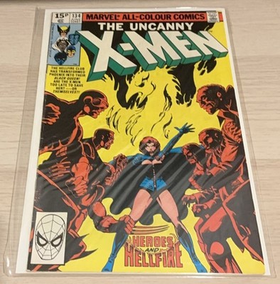 uncanny x men #134, marvel comics 1980, 1st app of dark phoenix, john byrne