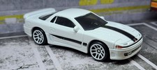 HOT WHEELS MITSUBISHI 3000GT VR-4 WHITE SILVER SERIES JAPAN CULTURE SET ONLY