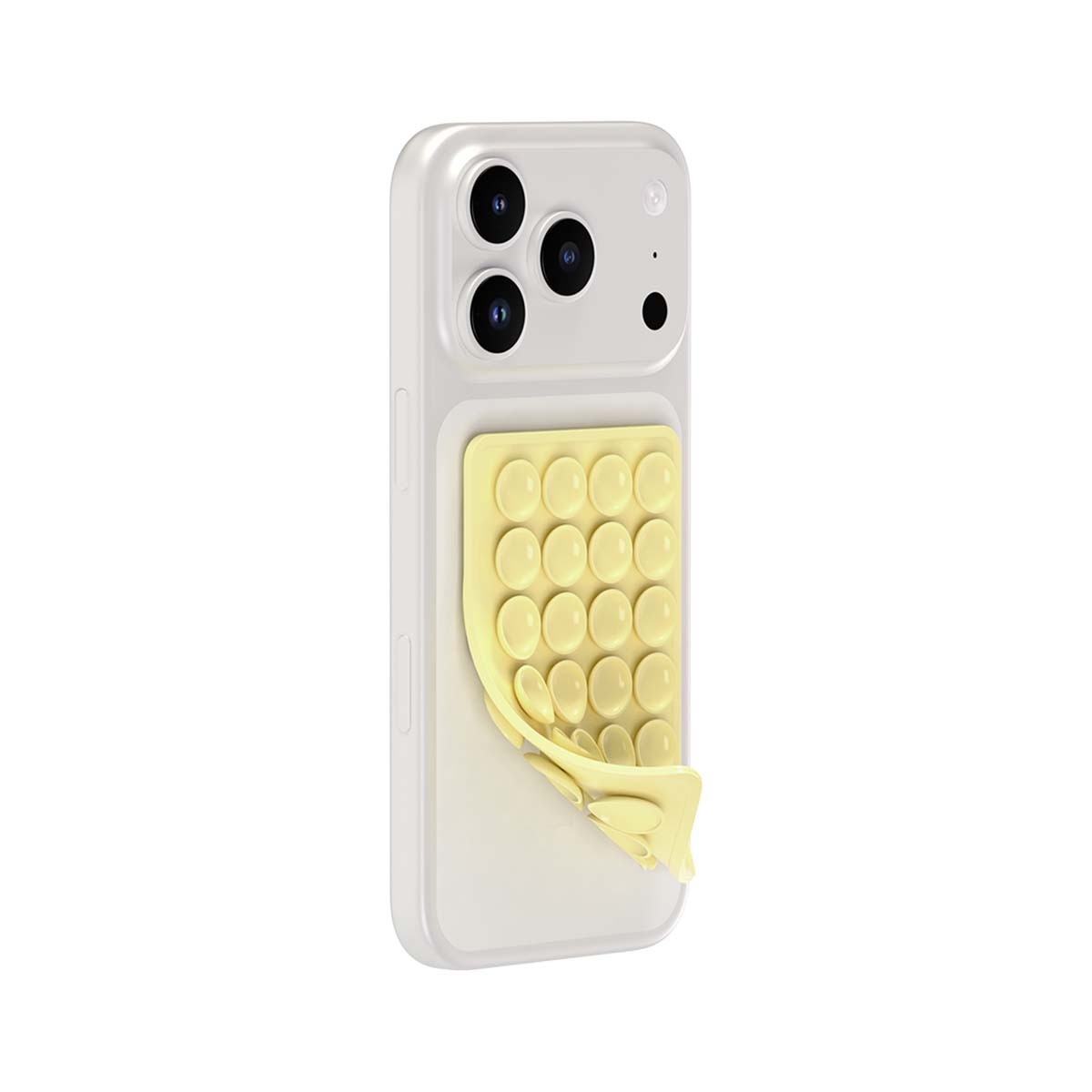 Support Ventouse Double Face Jaune Universel pour Smartphone - 3