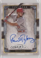 2018 Topps Five Star Paul DeJong #FSA-PD Auto 2r5
