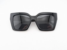 Jimmy Choo Sunglasses, Eleni/G/S 1EIIR FM 3 Black, 53-20-145, Plastic, Italy