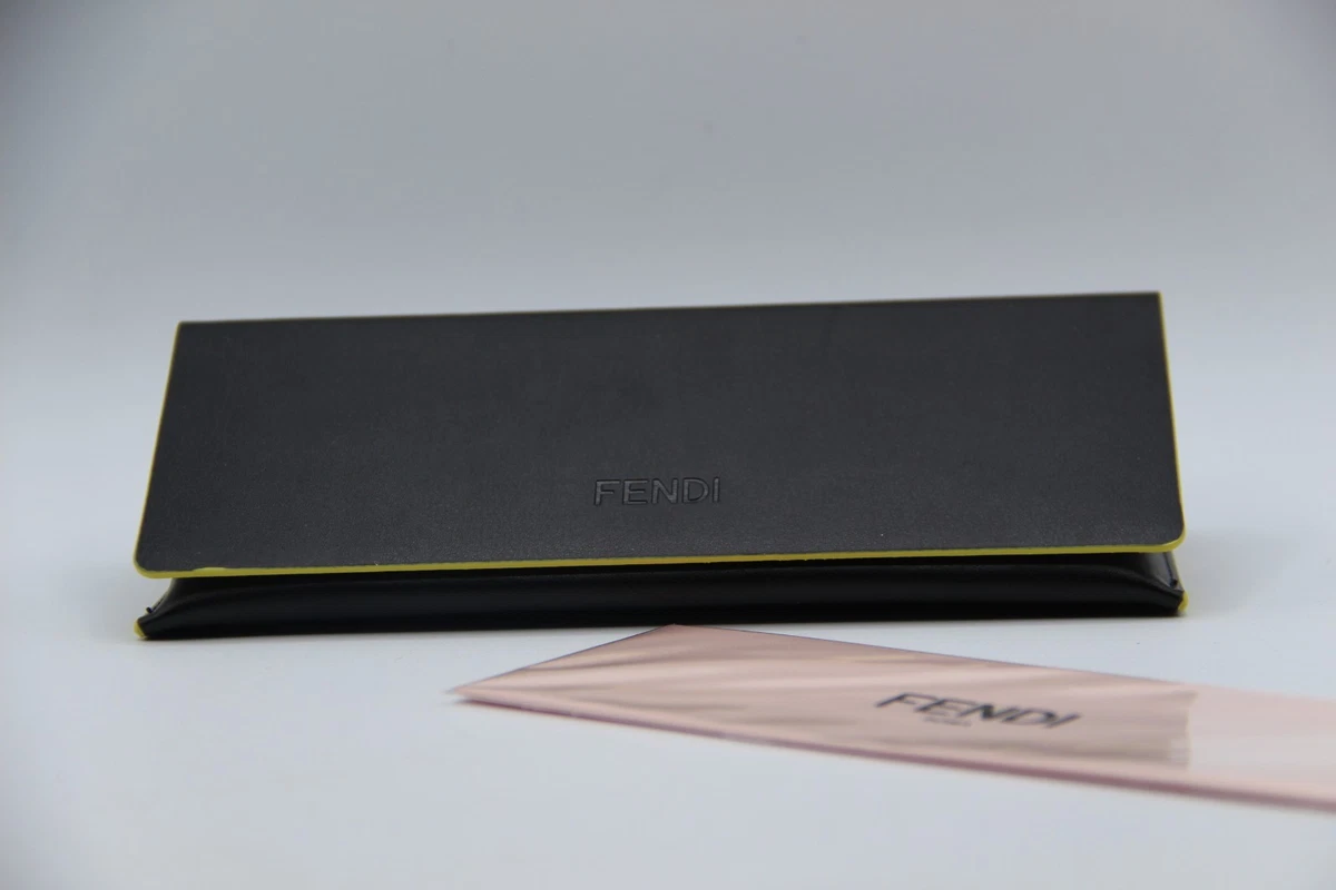 Fendi Sunglasses Case - Black and Gold Fendi sunglass case w cloth and box #fendi... | Depop main image 2
