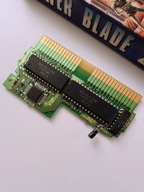 Nintendo NES HOLY GRAIL in Acryl Case: POWER BLADE 2 CIB REV-A USA