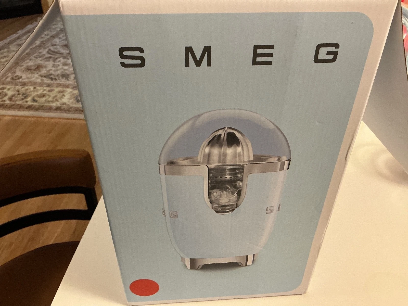 SMEG Citrus Juicer RED New In Box