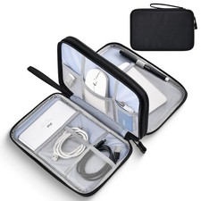 Electronics Travel Organizer, Electronic Accessories Carry Case Waterproof Do...
