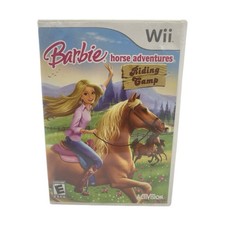 Barbie Horse Adventures: Riding Camp (Wii) Authentic-CIB- Tested Working