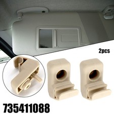 Car Sun Visor Mount 2Pcs 735411088 Compatible with For Fiat Grande Punto