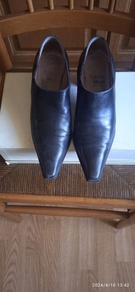 Women Nando Muzi Heels Black Leather 35