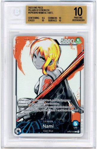 Nami (Alternate Art) graded BGS 10 for sale on eBay
