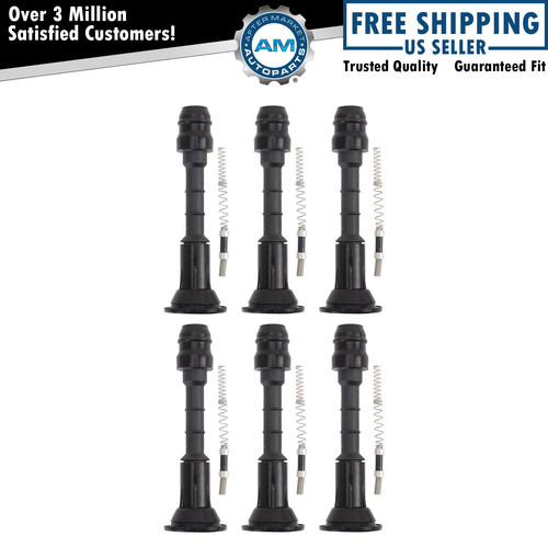 Ignition Coil Boot Set Fits 03-06 350Z 03-08 FX35 03-07 G35 06-08 M35 - Bild 1 von 5