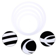 4pcs Beginner Snare Drum Mute Portable Snare Drum Supply drum mute rings