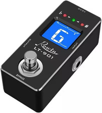 Rowin LT-901 Chromatic Guitar Tuner Pedal True Bypass, Ultra-Fast Tuning, LED