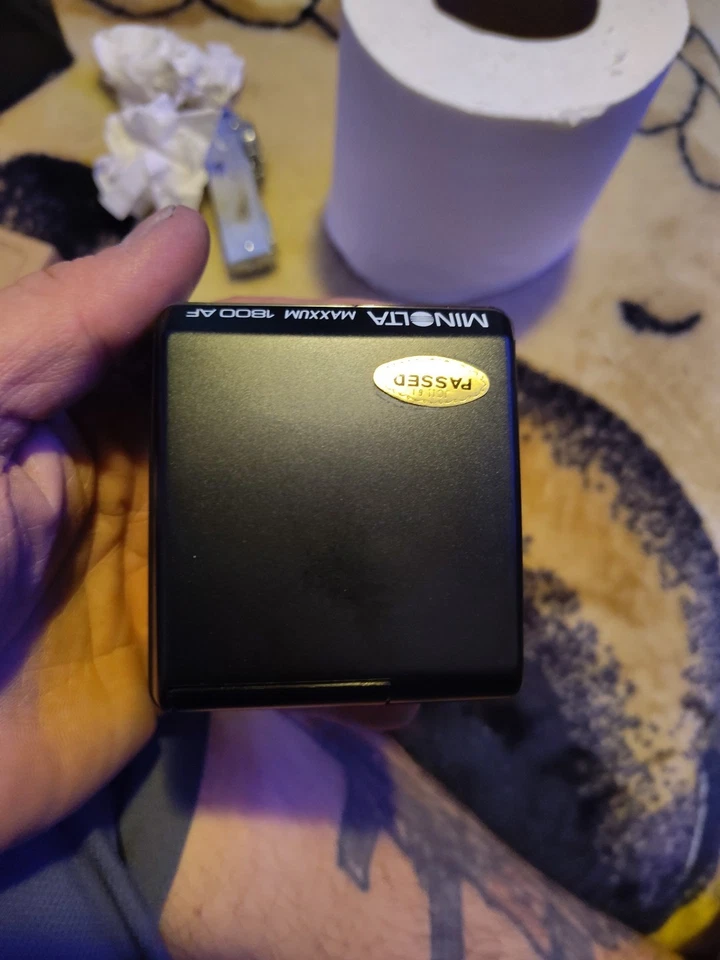 Minolta Maxxum 1800 Af Shoes Mount Flashwith Case - Image 4 of 4