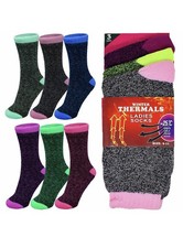 Women s Winter Thermals Socks Warm Cozy Fit Shoe Size 5-9 3 Pack NEW