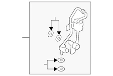 Genuine Ford Oil Feed Tube JX6Z6K679B