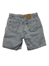 Vintage 90  s   Levis 550 Orange Tab Denim Jean Shorts   Fits Men  s 36W