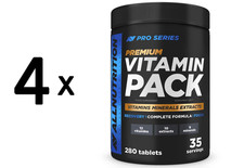4 x Allnutrition Premium Vitamin Pack - 280 tabs (98,21 EUR/kg)