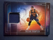 2024 Panini Silhouette 2016 NBA Finals Game worn Patch Tristan Thompson Cavs