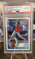 2018 Topps Baseball Silver Pack 1983 Chrome Promo Cards 4