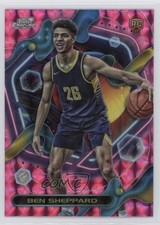 2023-24 Topps Cosmic Chrome Pink Galaxy Refractor Ben Sheppard #173 1kx5