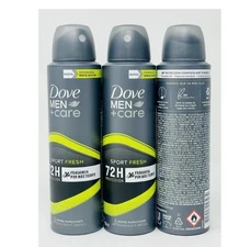 Dove Men +care  72 HR protection dry spray deodorant  tripe defense technology