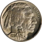 1934-P Buffalo Nickel PCGS MS65 Superb Eye Appeal Strong Strike
