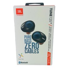 JBL Harman Tune 125 True Wireless Hands Free Comfort Fit Bluetooth Earbuds