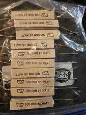 700 Ohm 25 Watt 25W Ceramic Power Resistor, Qty of 10, USA Seller Fast Ship