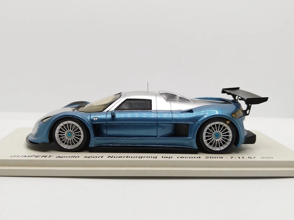 Spark 1/43 Gumpert Apollo Sport Nurburgring Lap Record 2009. Extremely Rare! - Image 3 of 4