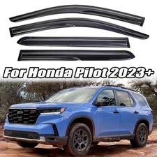 For Honda Pilot 2023-2025 24 Window Visor Rain Guard Wind Deflector Mugen Style