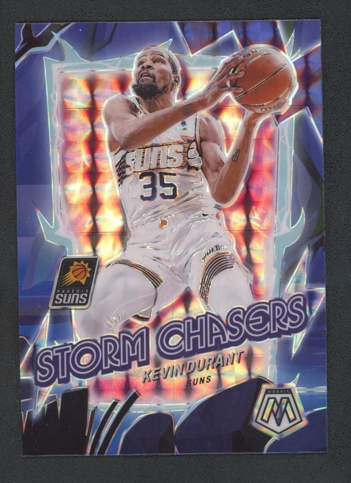 2023-24 KEVIN DURANT PANINI MOSAIC STORM CHASERS