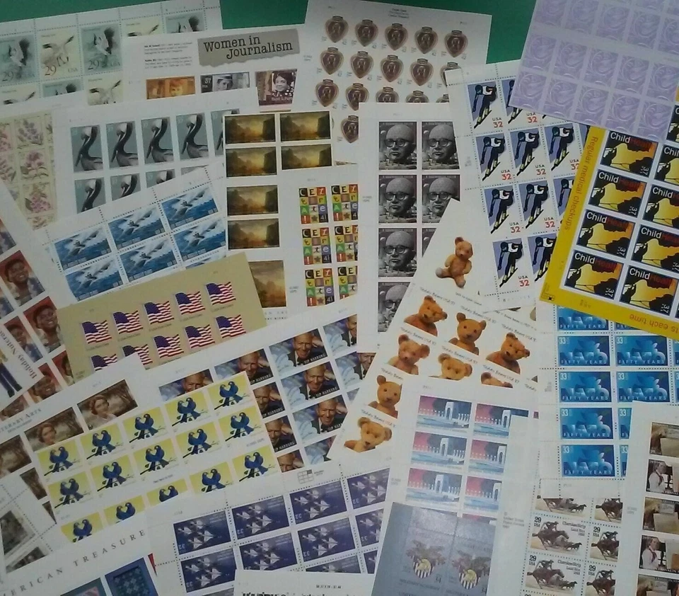 Combo 160 Assorted Mixed Designs 29¢, 32¢, 33¢, 34¢, 37¢, 39¢, 41¢, 42¢ US Stamp - Image 4 of 4