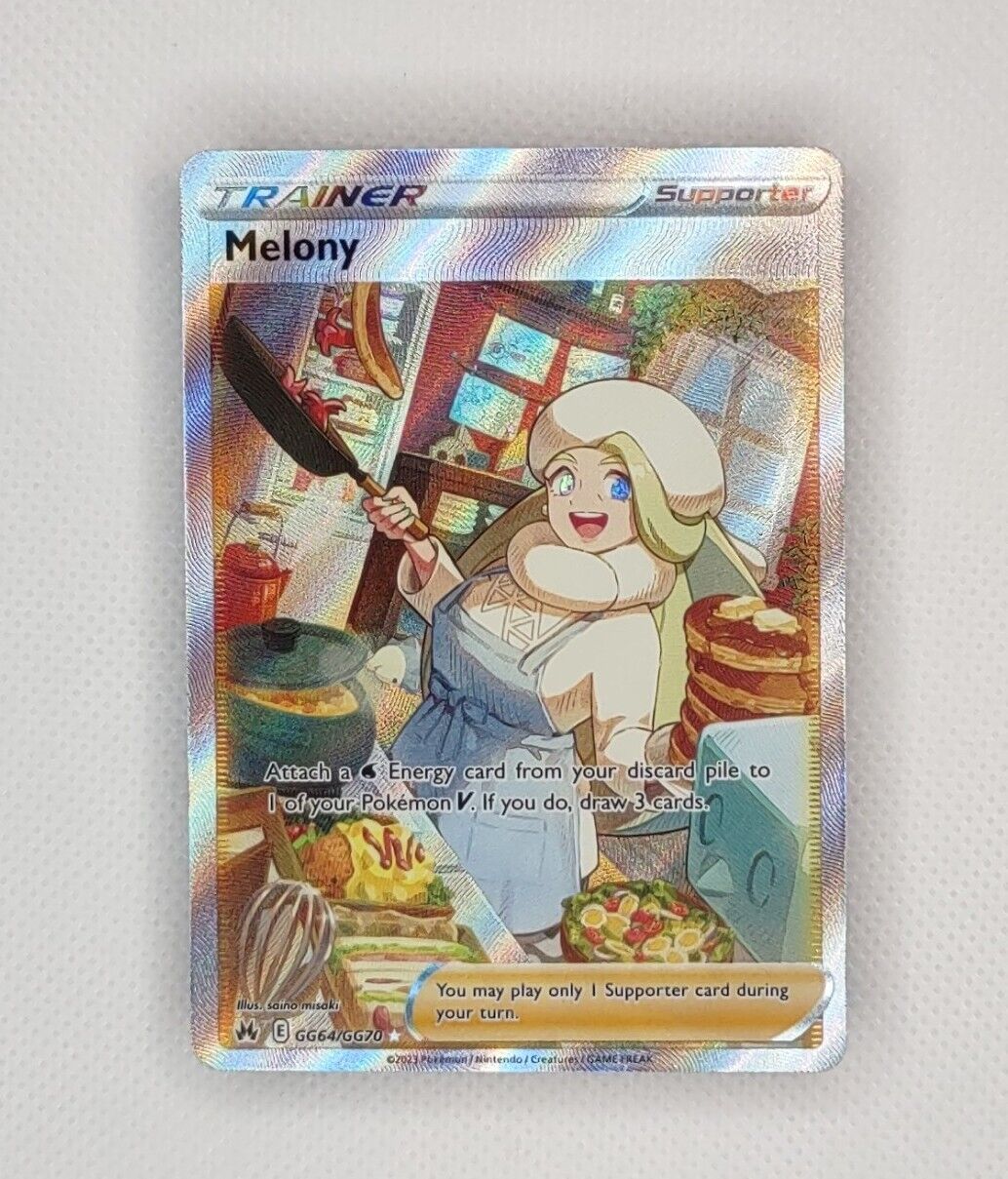 Melony GG64/GG70 Holo Ultra Rare - Pokemon Crown Zenith: Galarian Gallery