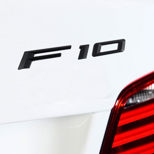 DTK Car Emblem Sticker Code Name 3D Rough Matte Badge S001 for BMW 5 Series F10 - 第 3/5 張圖片