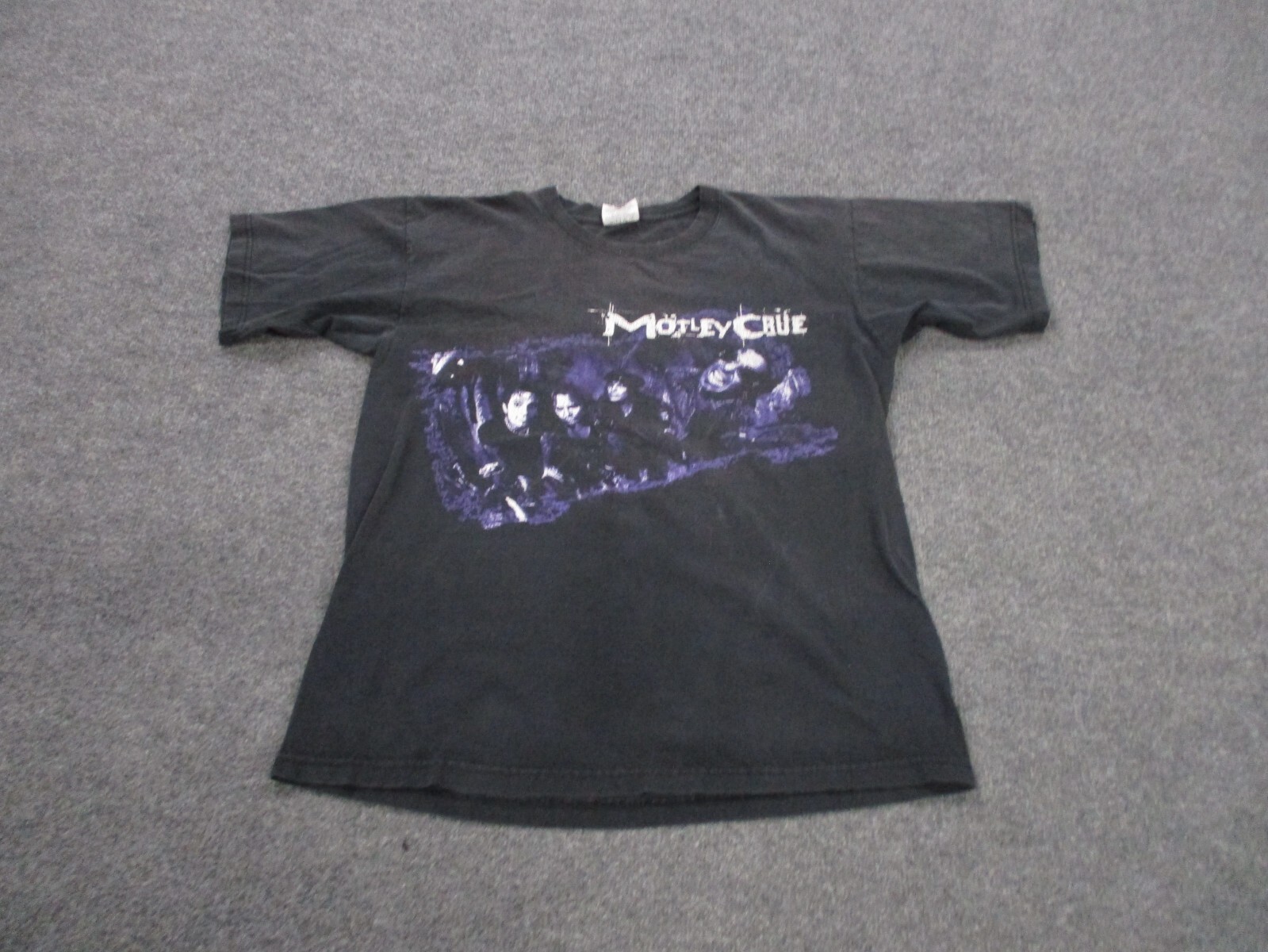T-shirt Motley Crue Noir Skull - Taille M Coton - Neuf Avec étiquette - Heavy Metal