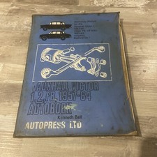 Autopress Vauxhall Victor 1/2/FB 1957/1964 Auto book Manual  
